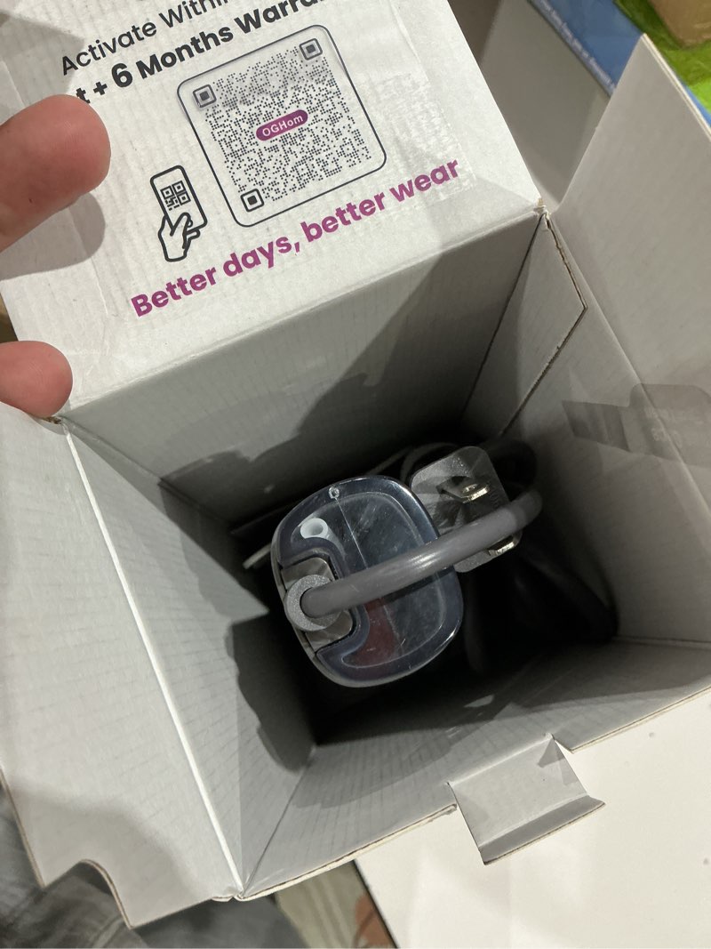 Condition photo showing Good Condition for oghom steamer for clothes, 110-240v travel steamer & iron 2 in 1, 1000w powerful steam, portable handheld garment wrinkle remover, 30s fast heat-up with dry & 2-steam control, for global & europe