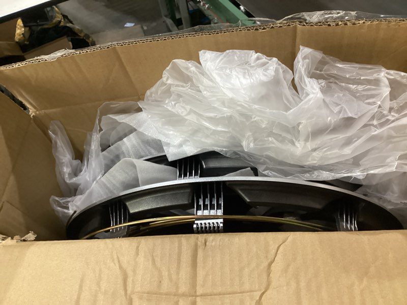 Condition photo showing As Is for Universal Hubcaps for Steel Wheels, Snap-On Wheel Covers with Adjustable Steel Retaining Ring, Durab