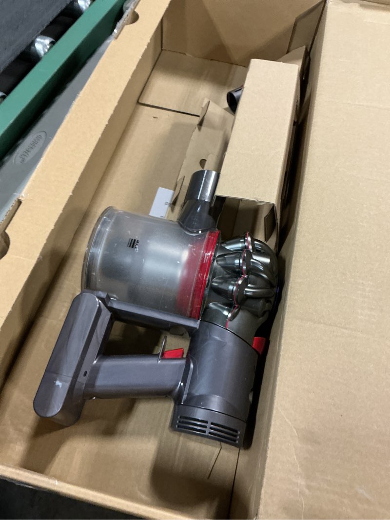 Condition photo showing As Is for Dyson V8 Plus Cordless Vacuum, Cleans Hard Floors and Carpets, Detangles, Converts to Handheld, 115AW, 2 Power Modes, Up to 40 Minutes¹