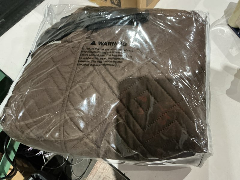 Condition photo showing Good Condition for genina waterproof recliner loveseat covers 100% protection recliner covers 2 seater non-slip sofa covers washable furniture protectors recliner cover for kids pet dog?chocolate? chocolate 47.2 in (2 seater?