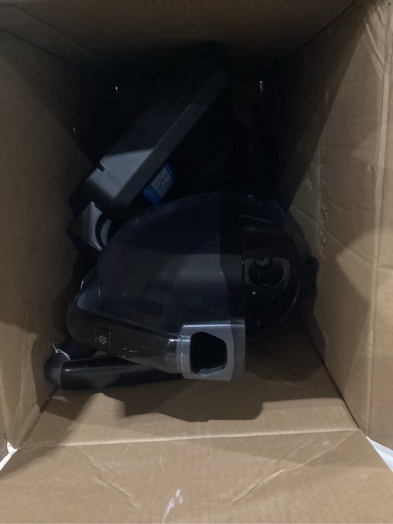 Condition photo showing As Is for used not tested bissell crosswave hydrosteam deluxe steam mop, 3-in-1 wet dry vacuum mop with steam function, hard floor cleaner machine with sanitize formula, green, 3515g