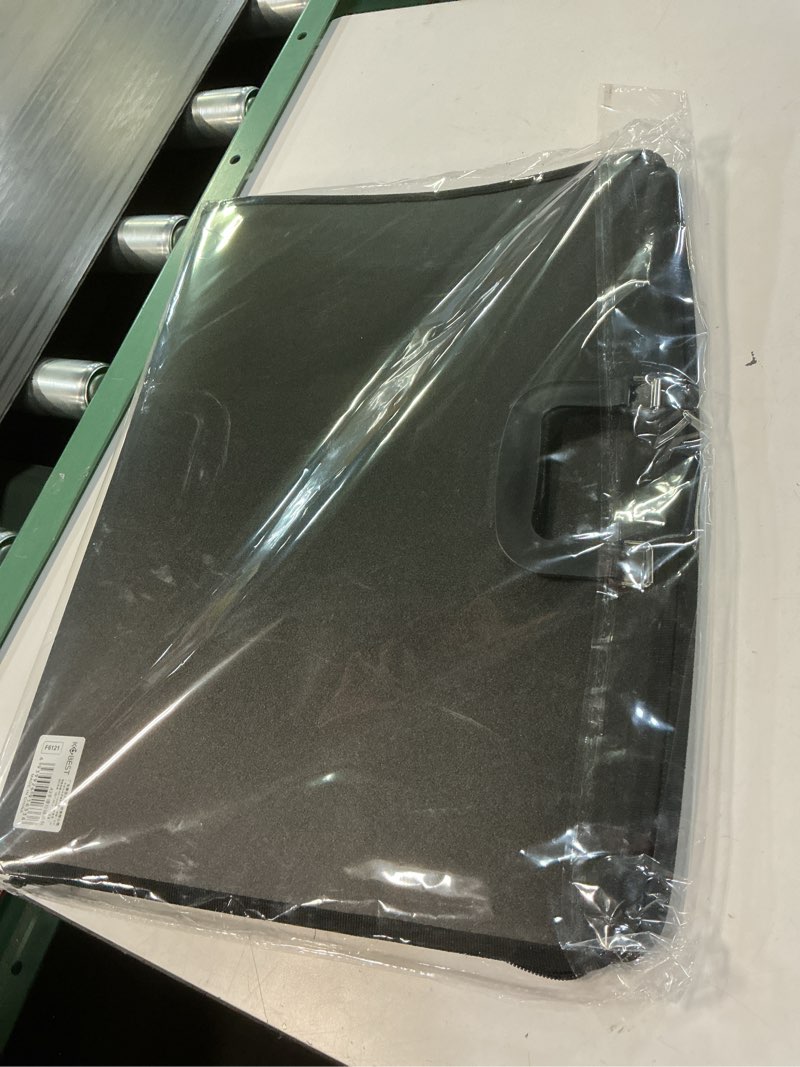 Condition photo showing Good Condition for patikil 11" x 17" art portfolio case with zipper, portfolio storage bag folder, artist carrying case pp material for artist storage artwork poster painting board, black
