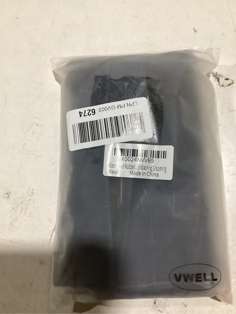 Condition photo showing Good Condition for vwell waterproof rubber vinyl apron w/ 2 pockets - lab apron for dishwashing,grooming blue