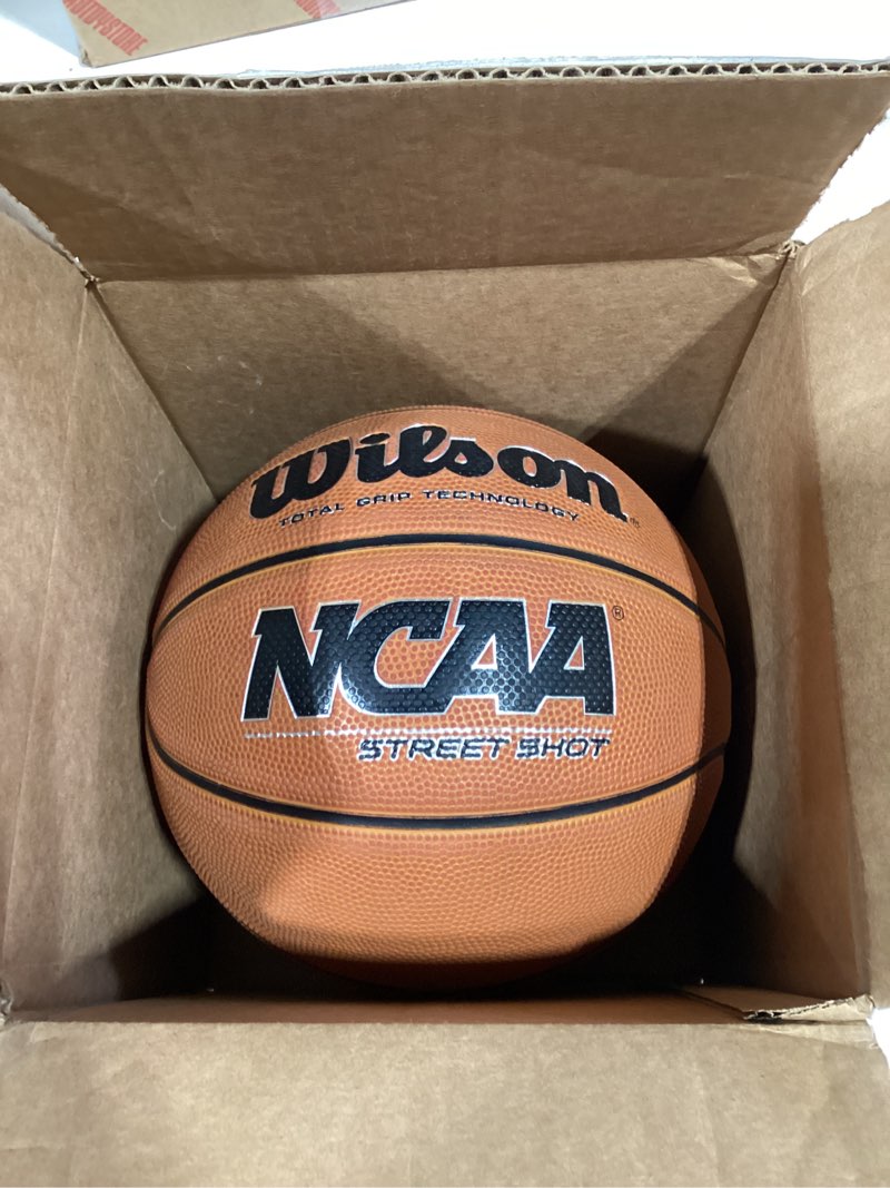 Condition photo showing Good Condition for wilson ncaa street shot basketballs - 29.5", 28.5", 27.5" size 5 - 27.5"
