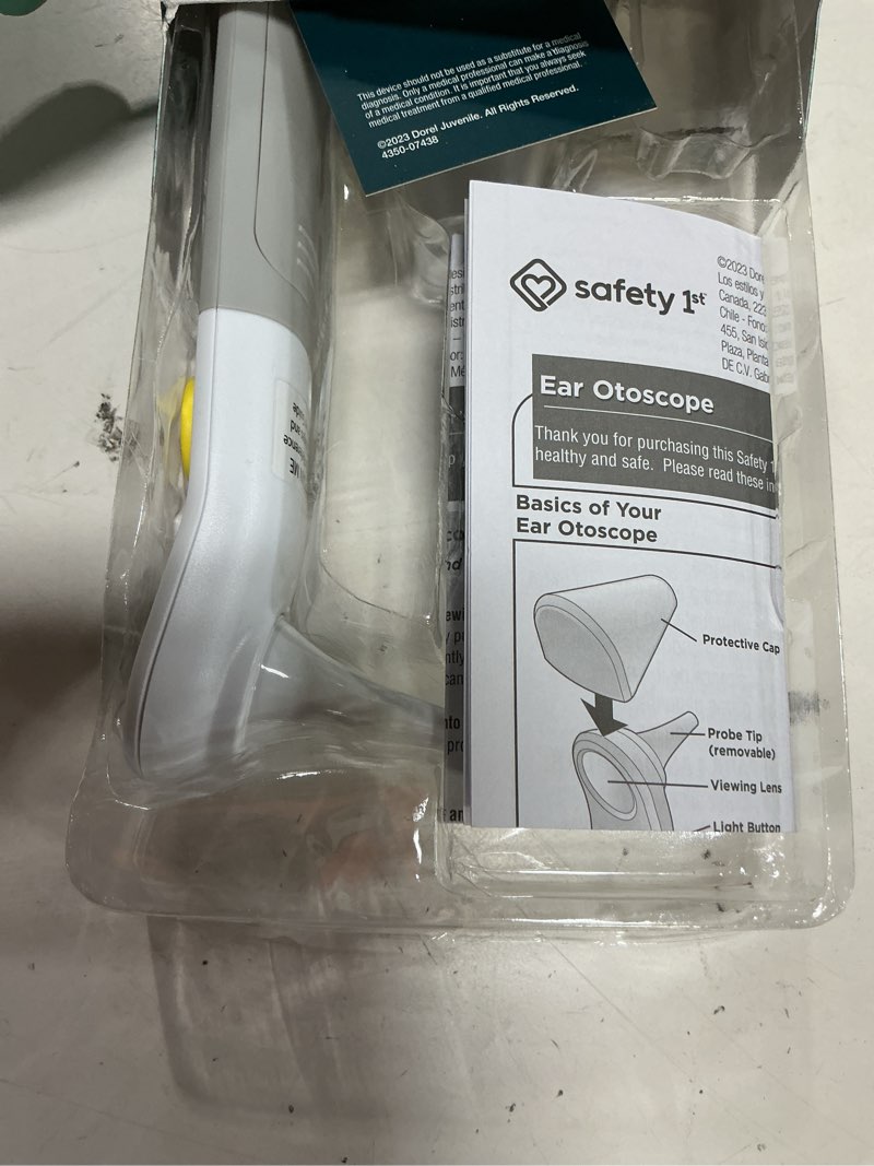 Condition photo showing As Is for safety 1st ear otoscope