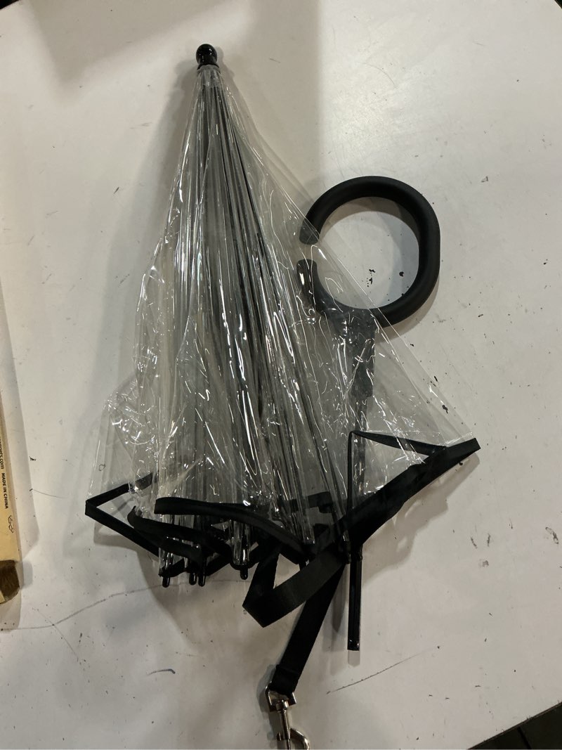 Condition photo showing Good Condition for dog umbrella for small dogs clear walking umbrella with adjustable leash