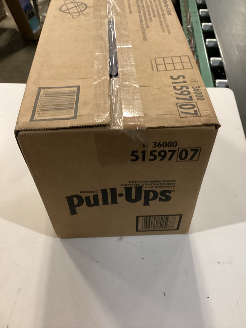 Condition photo showing New/Like New for pull-ups boys' potty training pants, size 3t-4t training underwear (32-40 lbs), 112 count 3t-4t 112