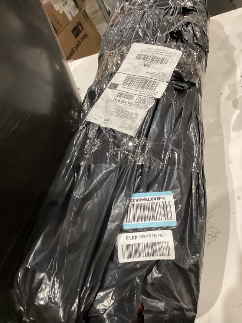 Condition photo showing As Is for Ottomanson Hallway Runner Rug 2'7" x 9'6" Non Slip Oriental Area Rugs Easy to Clean Laundry Rug Runner Durable & Pet Friendly Floor Carpet Runners for Hallways Entryway Living Room Kitchen, Red Oriental Red/Beige 2'7" x 9'6" (Runner)