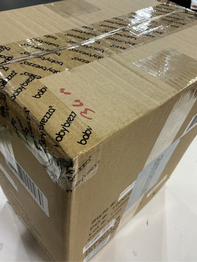 Condition photo showing As Is for Baby Brezza New and Improved Formula Pro Advanced Formula Dispenser Machine - Automatically Mix a Warm Formula Bottle Instantly - Easily Make Bottle with Automatic Powder Blending, Charcoal