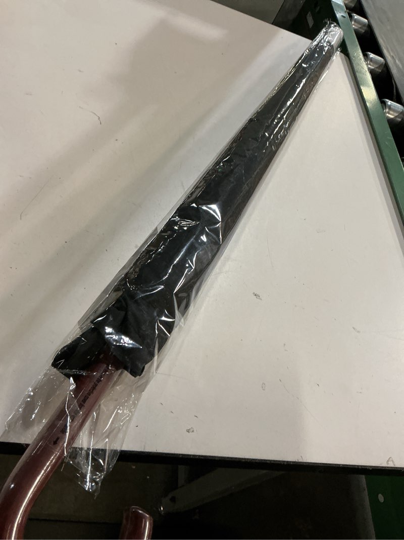 Condition photo showing Good Condition for Royal Walk Windproof Large Umbrella for Rain 54 Inch Automatic Open for 2 Persons Wind Resistant Big Golf Umbrellas for Adult Men Women Classic Wooden Handle Fast Drying Strong 16 Ribs Travel 120cm Black