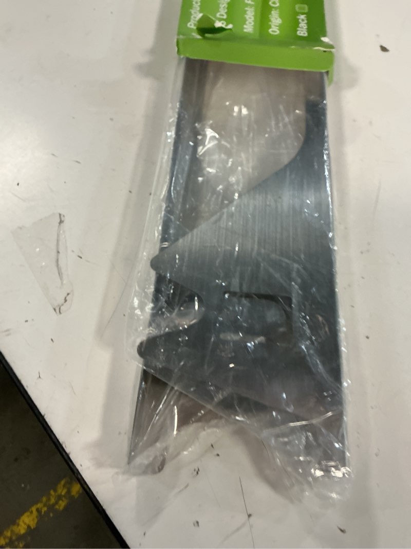 Condition photo showing New/Like New for stove gap covers stainless steel -length 23.4" width 0.79",stove gap filler, oven gap filler, oven side gap filler, range trim kit, heat resistant and easy to clean, black(2pcs) 23.4 inches black thicked