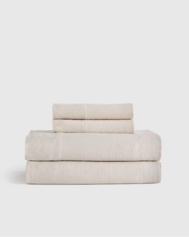 sand european linen sheet set, twin