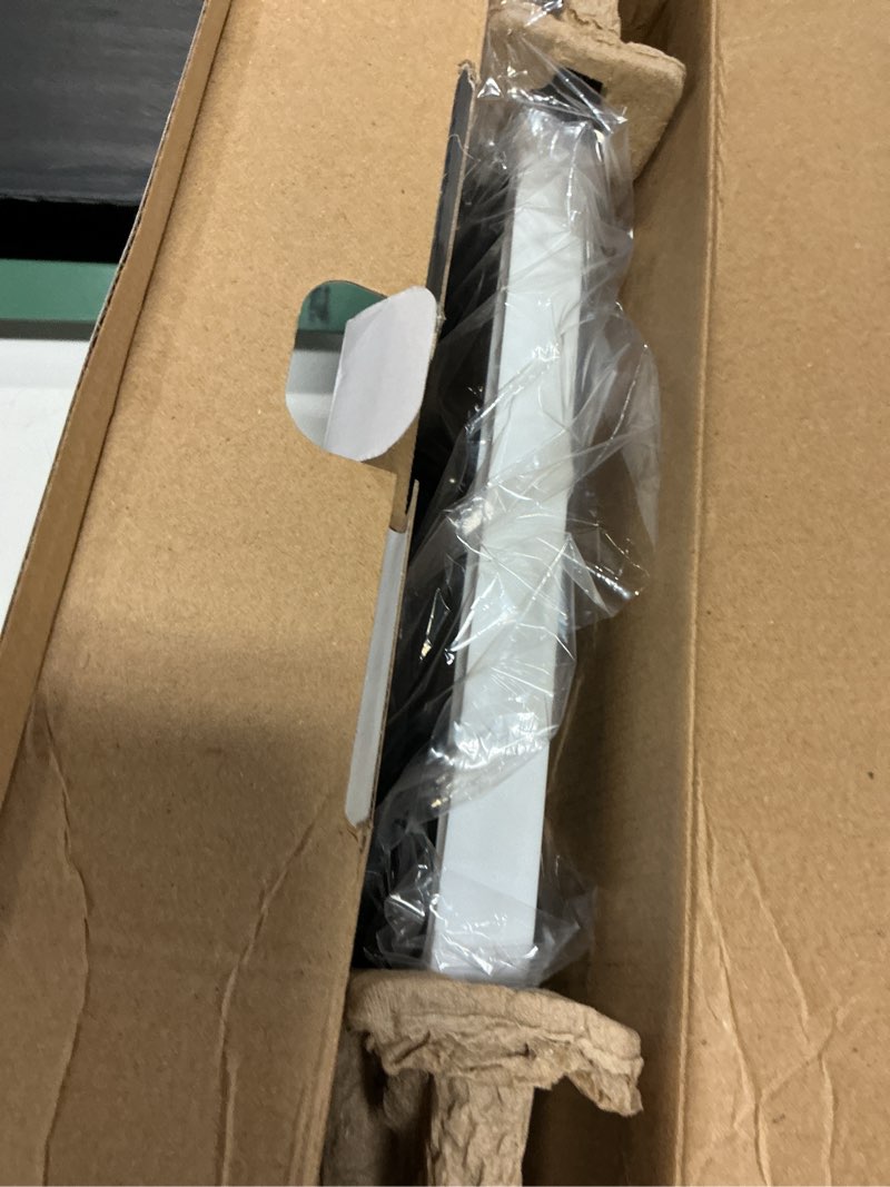 Condition photo showing Good Condition for health o meter split mat digital scale, 400 lbs capacity, led display, black and white