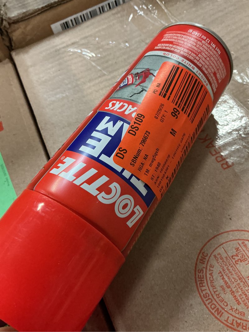 Condition photo showing Good Condition for tite foam gaps and cracks spray foam, bright white, 12 oz. can, insulating spray foam sealant