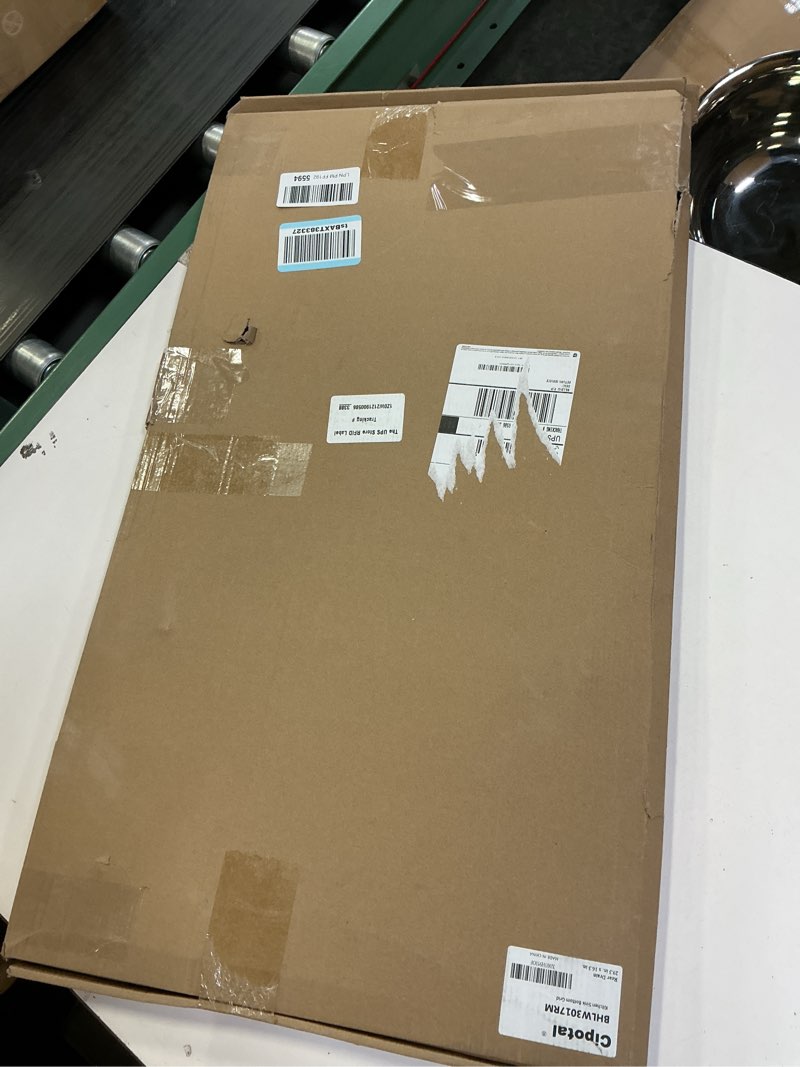 Condition photo showing New/Like New for 29.3 in. x 16.3 in. Rear Drain Kitchen Sink Bottom Grid with Supersoft Silicone Feet in 304 Grade Stainless Steel