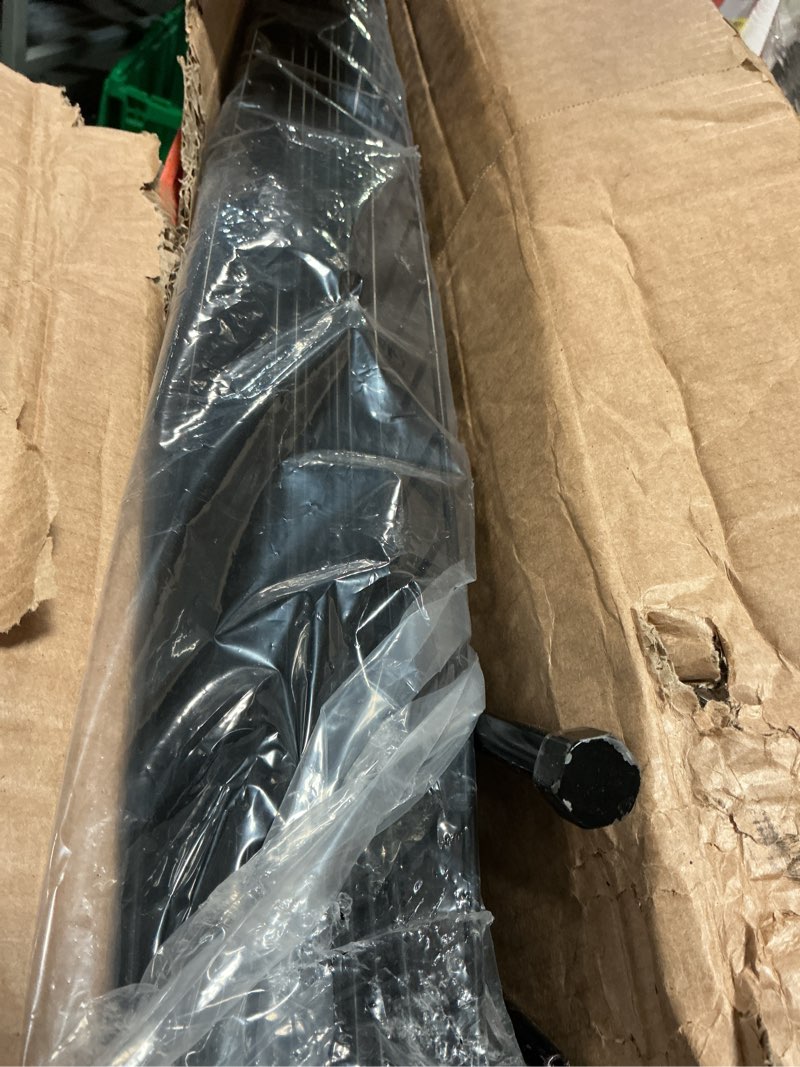 Condition photo showing As Is for 10 Panels No Dig Garden Fence with Gate, 44in(H) × 23.6ft(L) Decorative Metal Outdoor Dog Fence, Rustproof Pet Fencing for Yard, Patio, Flower Bed -Temporary Fencing| Easy to Install 10 Panels-44 in(H) X 23.6 ft(L) with Gate