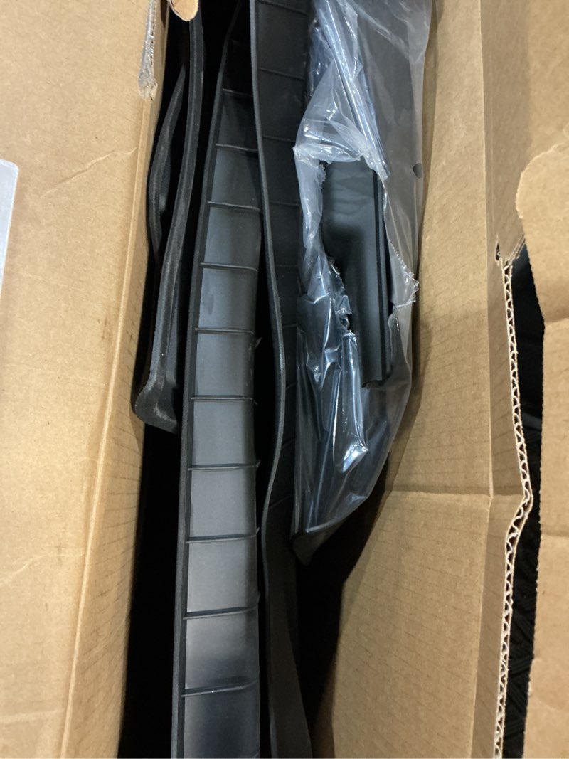 Condition photo showing Good Condition for lasfit floor mats for bmw 5 series g60 2024 2025 2026 530i 540i xdrive, 100% tpe all weather custom fit floor liners 1st & 2nd row car liners accessories full set, black 8) 5 series 2024-2026 | floor mats
