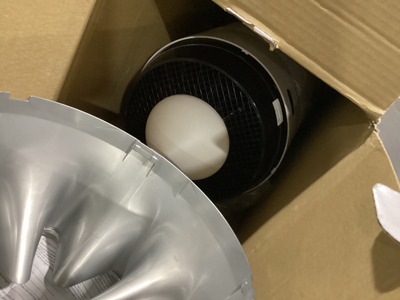 Condition photo showing As Is for Dyson Hushjet Compact Purifier, Engineered for Powerful, Whisper-quiet, Whole-room Air Purification, Homes with Pets, Allergies, Fully-sealed filtration, 5-year no change filter (White/Silver)