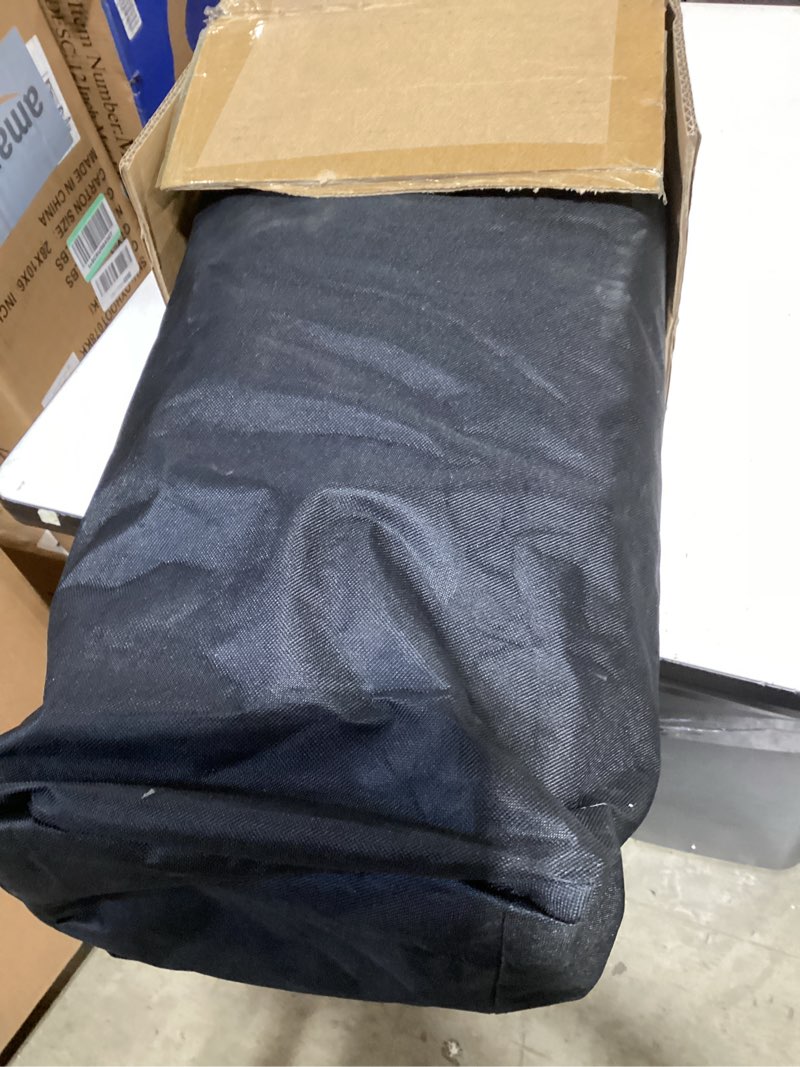 Condition photo showing Good Condition for arrowhead outdoor 57" wide duo foldable heated camping loveseat chair with 3-stage heating, large cup holders, glass holders, side pockets, and storage pouches - black and grey black & gray