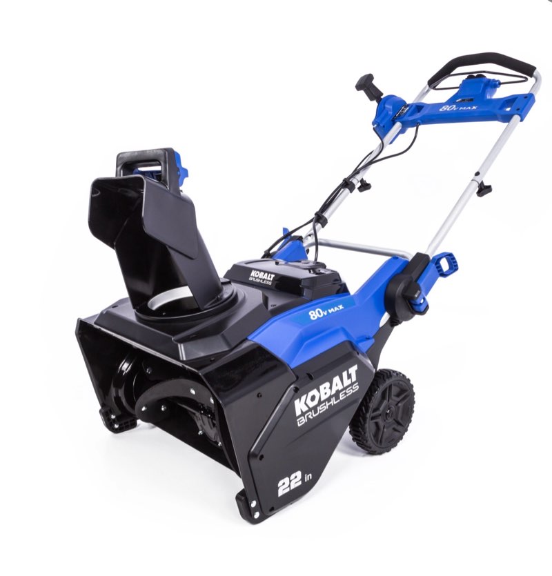 Kobalt 80-volt 22-in Single-stage Push Battery Snow Blower (Battery Not Included) (Charger Not Included)