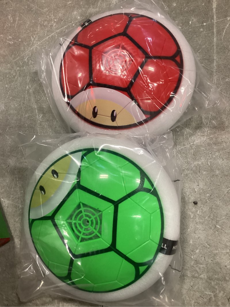 Condition photo showing As Is for hover soccer ball for kids 2 led soccer ball toys indoor games gifts for boy age 6-8, 8-12, floating football boy toys birthday gifts for 4 5 6 7 8 9 10 11 12 year old kids sport toy