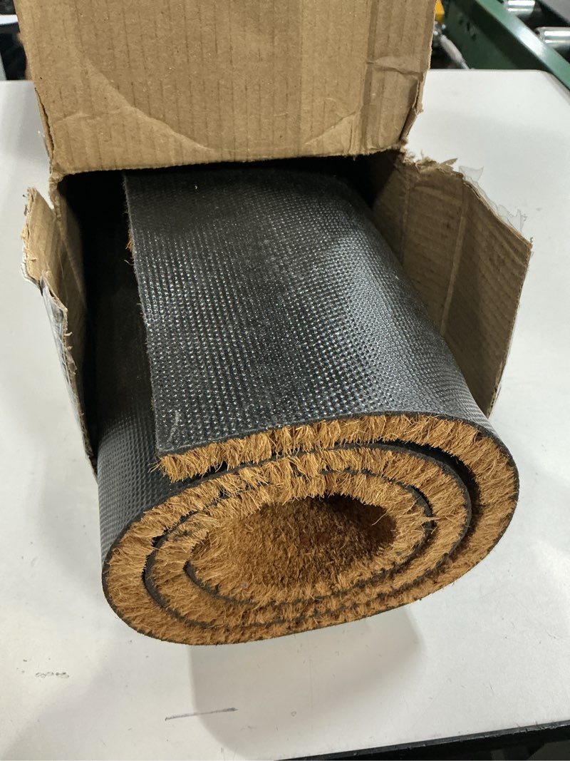 Condition photo showing Good Condition for THEODORE MAGNUS Door Mat - Welcome Mat for Front Door with Non-Slip Backing - Durable Coir Doormat - Perfect for Outside Entrance and Entryway Matt - Outdoor/Indoor - Classic Welcome - 24" x 48" Classic Welcome 2' x 4' (Rectangular)
