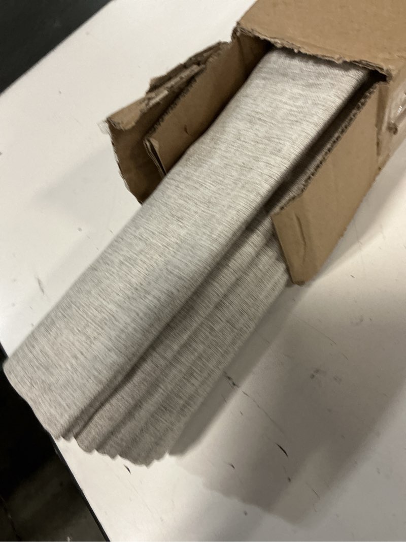 Condition photo showing Good Condition for lazblinds no drill roman shades for windows, cordless blackout window shades with uv protection, polyester fabric for bedroom & living room, 20" w x 64" h, beige blackout - faux linen - beige 20"w x 64"h