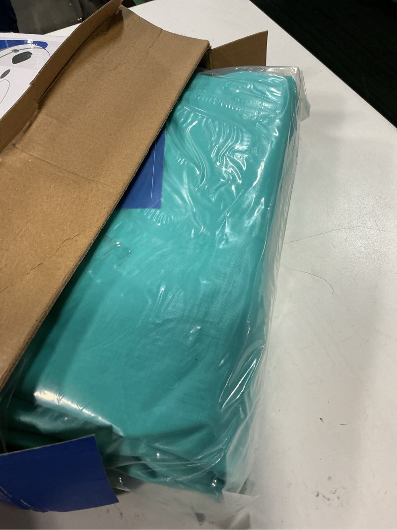 Condition photo showing Good Condition for josen river floats for adults heavy duty 350lb, xl river tubes for floating - 53" large pool floats adult with 2 cup holders, inflatable floating tube, river run tube lake water tubes cool green
