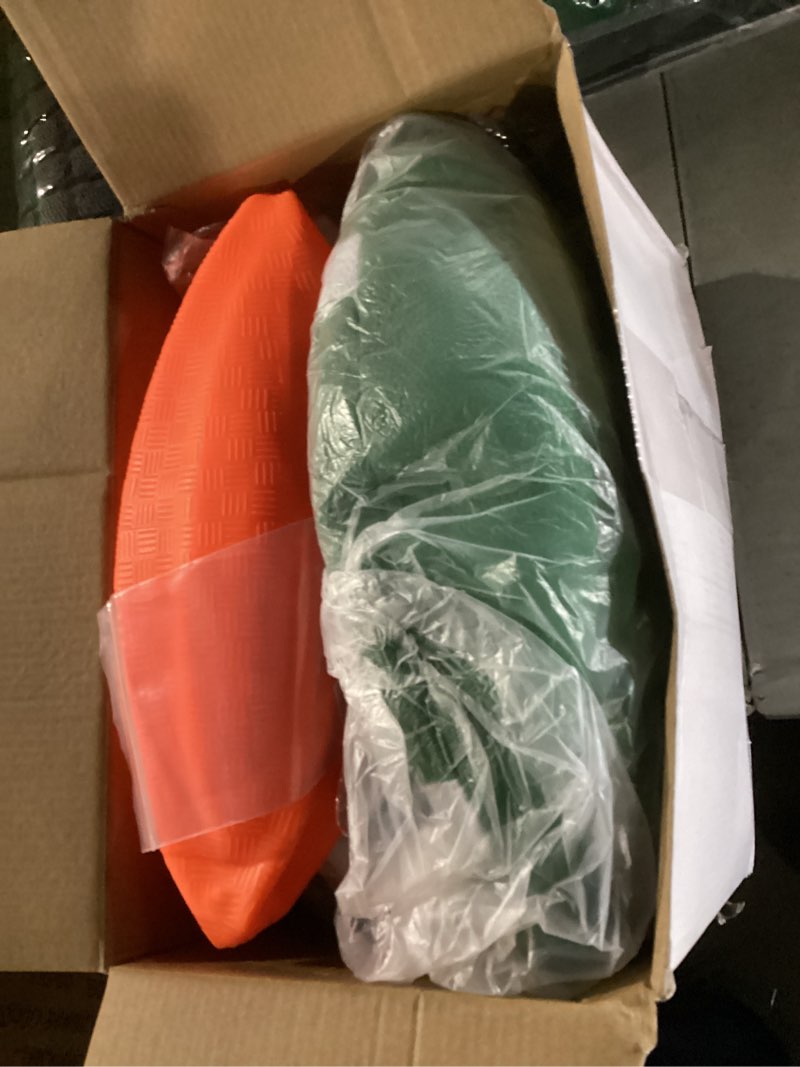 Condition photo showing Good Condition for Deekin 4 Pcs Sport Balls Set for Kids Teens, Include Official Size Basketball Soccer Football Playground Ball and Pump Sports Equipment Bag Sports Gift Back to School(Navy Blue, Green)