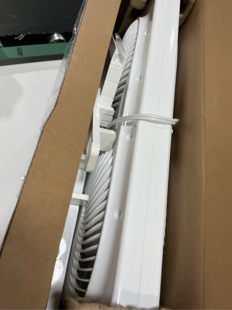 Condition photo showing Good Condition for mainstays 9'' 3-speed, reversable twin window fan, white