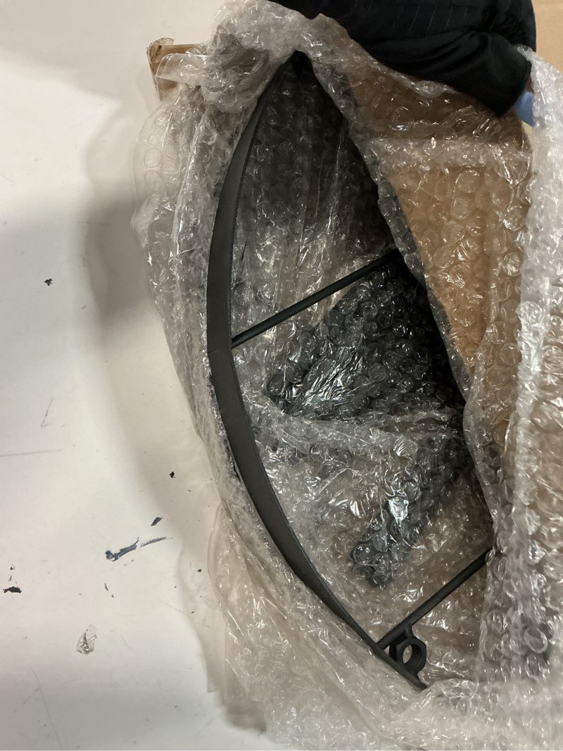 Condition photo showing Good Condition for 2 pack 18.9" x 23.6" large peony cage and support durable round plant support ring tall plant cage for outdoor peony floral tomato vegetable, enhances planting success with secure grounding