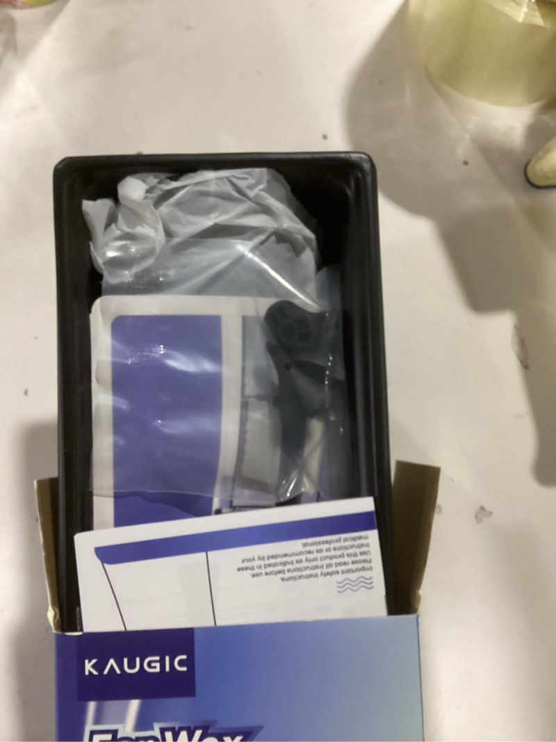 Condition photo showing New/Like New for Ear Wax Removal Kit with Camera – Ear Cleaner Tool for Safe & Effective Ear Care – Includes Ear Camera for Visual Inspection & Gentle Ear Irrigation System – Complete Ear Cleaning Solution Semi-transparent