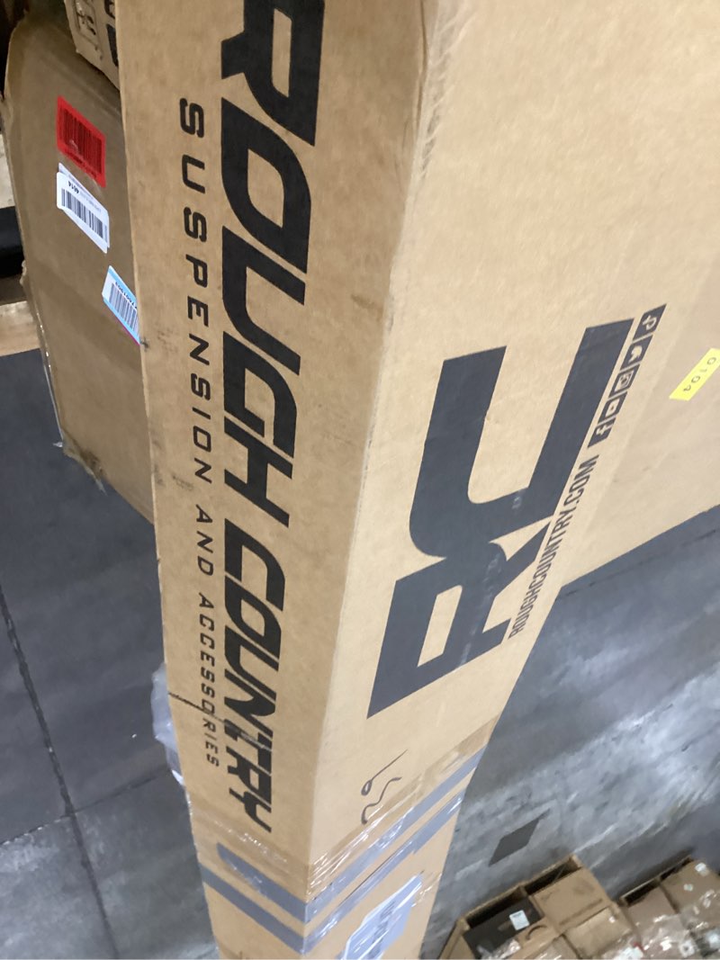 Condition photo showing As Is for Rough Country Soft Roll-Up Truck Bed Cover for Ford F-150/Lightning & Raptor (2015-2026) - Low-Profile All-Weather Tonneau Cover