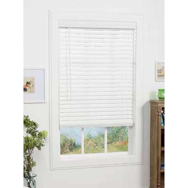 1k+ bought last week allen + roth trim at home 2-in slat width 71-in x 72-in cordless white faux wood room