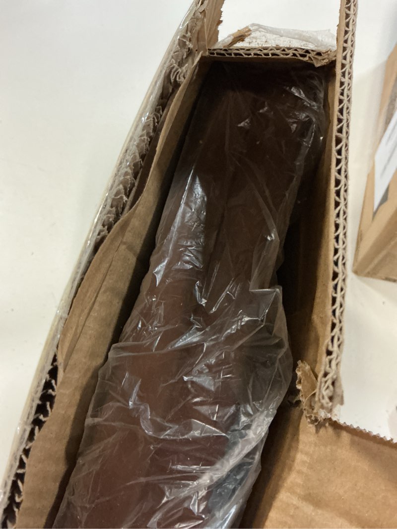 Condition photo showing As Is for rnined adjustable plant stand indoor,bamboo mid century modern plants stands, stable plant holder,fit 8 9 10 11 12 inch pots (pot & plant not included) walnut 8-12in