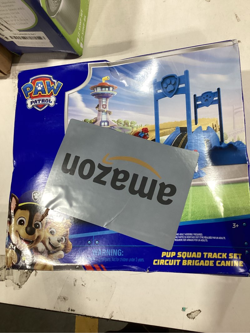 Condition photo showing Good Condition for PAW Patrol Pup Squad Track Set, Looping Track Playset & Vehicle Launcher with Chase & Marshall Toy Cars, Kids Toys for Boys & Girls Ages 3 and Up