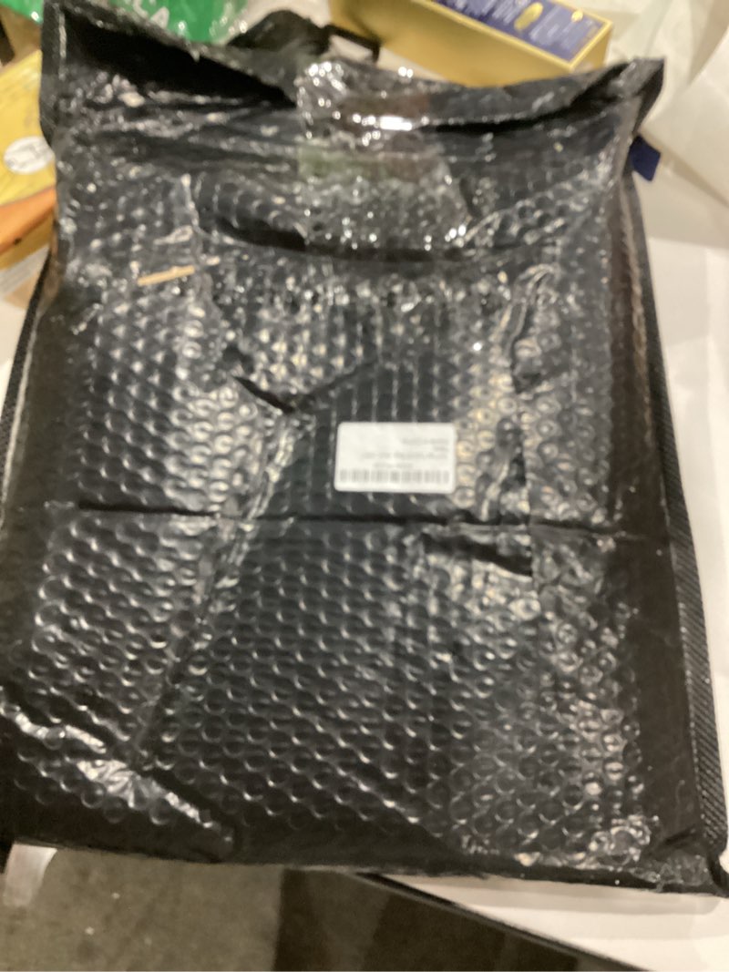 Condition photo showing New/Like New for YumiTrek 12 PCS Black Gift Bags with Tissue Paper Large Sized, 11.8x10x4in Thank You Gift Bags with Handles for Birthday Present Bridal Baby Shower Mothers Day & All Occasion(Black)