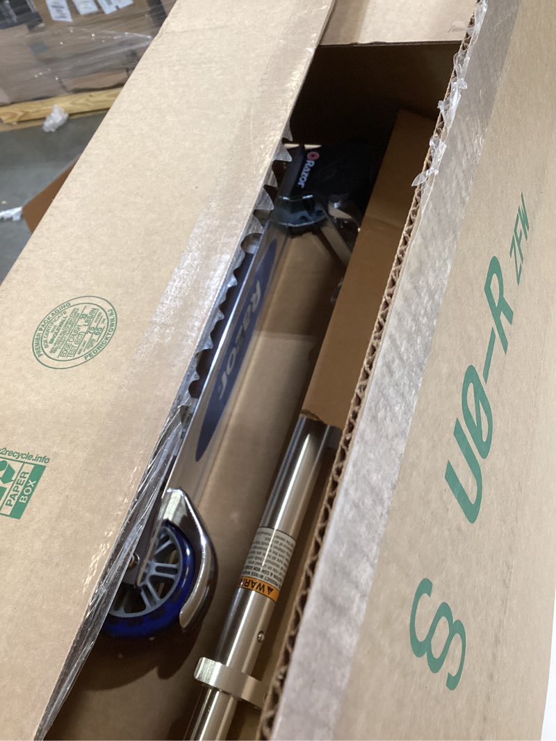 Condition photo showing Good Condition for Razor A Kick Scooter for Kids - Lightweight, Foldable, Aluminum Frame, and Adjustable Handlebars Blue