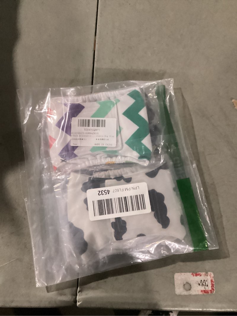 Condition photo showing Good Condition for 4-Pack Adjustable Canine Wrap for Male Dogs,Reusable Dog Diapers Male, Male Dog Belly Bands Washable,Multi-Layer PUL Fabric with Microfiber Insert and Mesh Lining, Comfortable Dog Diapers