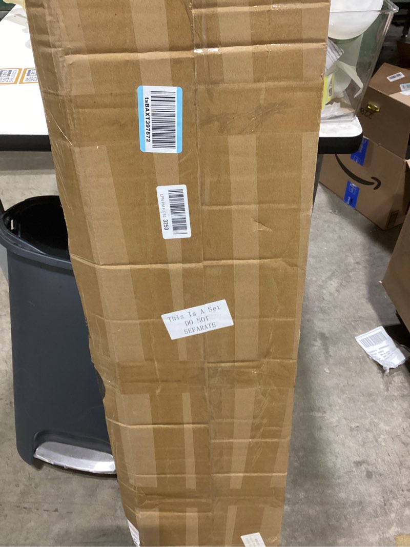 Condition photo showing New/Like New for 4 Pcs 48 Inch Fluorescent Light Fixture Covers Replacement Wrap Around Light Cover 4ft Two Bulb Replacement Lens Transparent Square Lenses for 4ft LED Ceiling, Home Kitchen Room