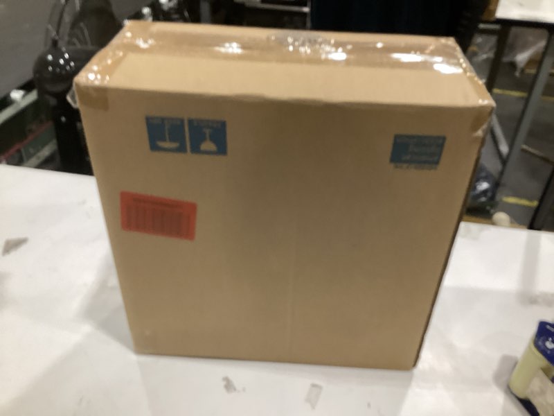Condition photo showing Good Condition for quoizel erwin flush mount ceiling light, 13 inch 2-light brushed nickel opal-etched frosted glass sh