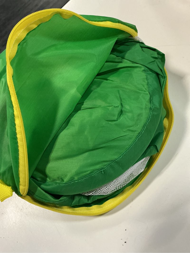 Condition photo showing Good Condition for amakunft small animal pop-up playpen with mesh cover, 47'' x 23.6'' x 15'' chicken brooder box, play pen indoor outdoor for guinea pigs, bunny, rabbits, kittens green