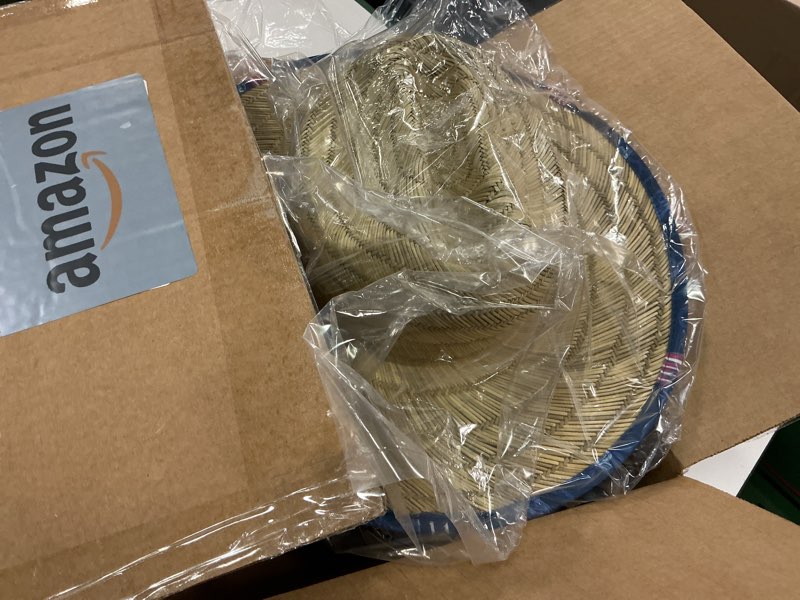 Condition photo showing Good Condition for HUK Unisex Kids Straw Hat, Wide Brim Fishing & Beach Hat for Kids One Size Kc Fish and Flag - Set Sail