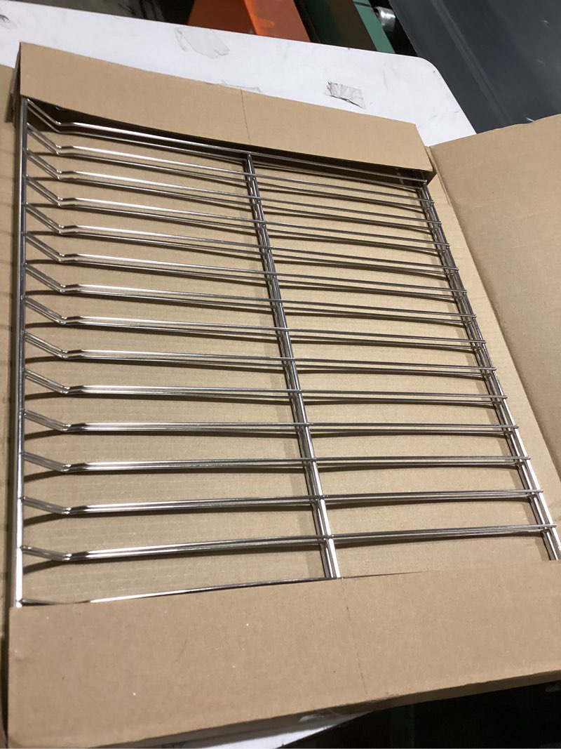 Condition photo showing Good Condition for allstare wb48t10095 oven rack replacement parts for ge profile spectra xl44 oven wire rack 23.7" x 17.4" 304 stainless steel hotpoint ge gas stove range oven parts ocen shelf rack-flat 2 pcs