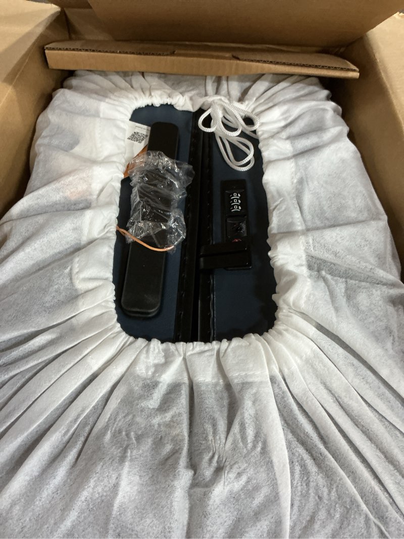 Condition photo showing New/Like New for Small Carry-On & Large Check-In Suitcase Bundle, Navy
