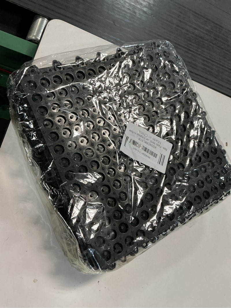 Condition photo showing Good Condition for plastic ventilated mattress underlay pad for rv boat camper - 83" l x 59" w interlocking modular design, breathable mesh rv under mattress ventilation air-flow (black)