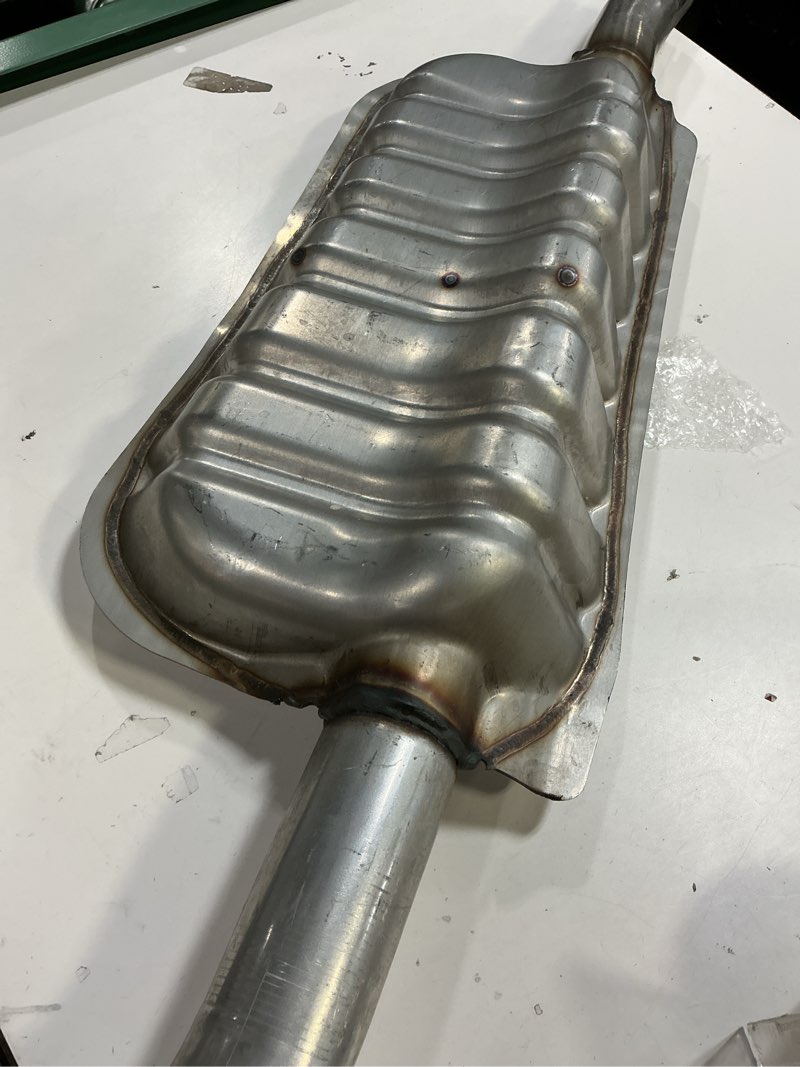 Condition photo showing Good Condition for (Incomplete )For Subaru Outback 2.5L 2010-2017 Extension Muffler Pipe Rear Muffler System