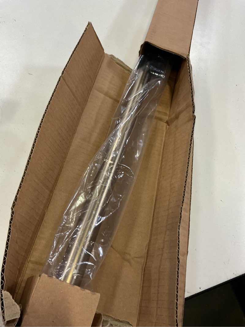 Condition photo showing Good Condition for ivilon tension curtain rod - spring tension rod for windows or shower, 54 to 90 inch. warm gold
