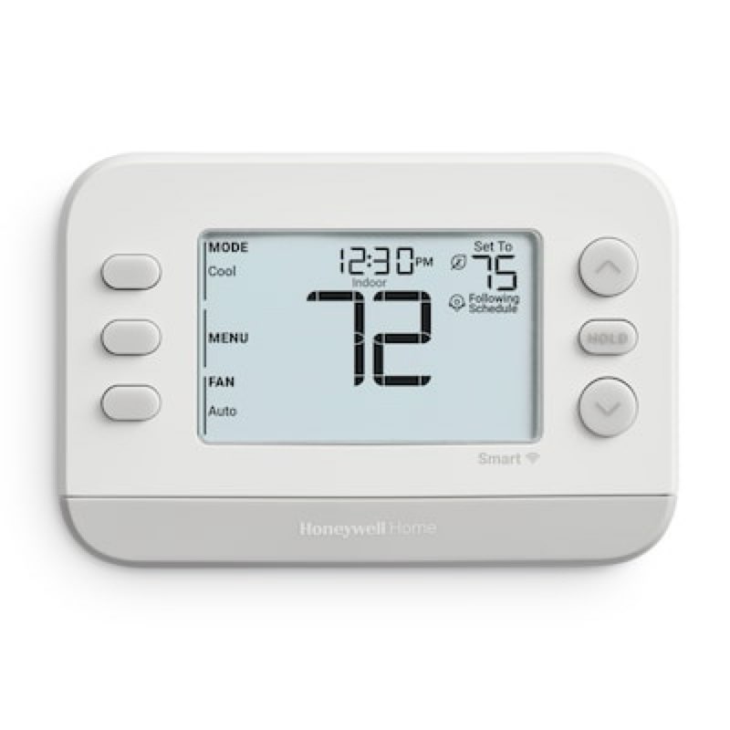 honeywell home x2s white smart compatible thermostat with wi-fi compatibility