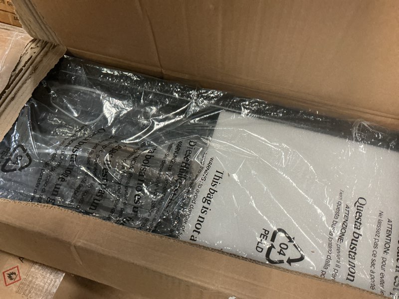 Condition photo showing As Is for Zinus 9 Inch Quick Lock High Profile Smart Box Spring / Mattress Foundation / Strong Steel Structure / Easy Assembly, Queen, White Queen 9 Inch Smart Box Spring